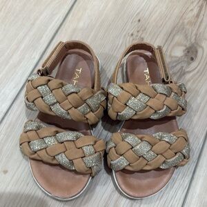 Tahari braided sandal